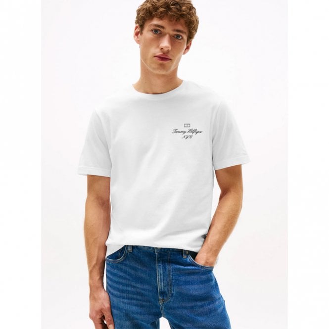 Mens Outline Flag NYC Logo T-Shirt