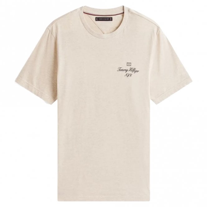Mens Outline Flag NYC Logo T-Shirt