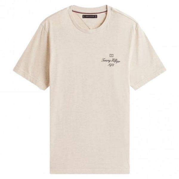 Mens Outline Flag NYC Logo T-Shirt