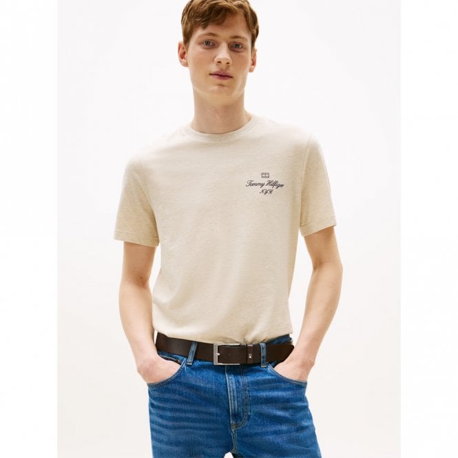 Mens Outline Flag NYC Logo T-Shirt