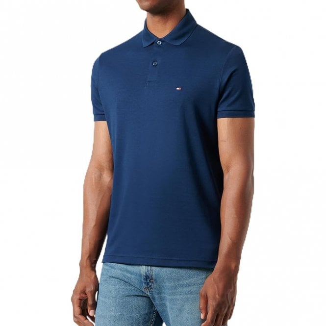 Mens Regular Fit Liquid Cotton Polo Shirt Main image