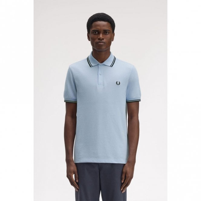 Mens M3600 Twin Tipped Polo Shirt Secondary image