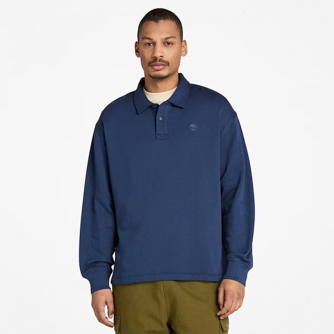 Mens Polo Sweatshirt Secondary image