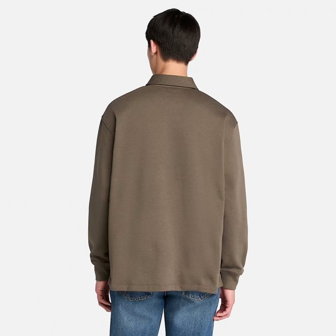 Mens Polo Sweatshirt