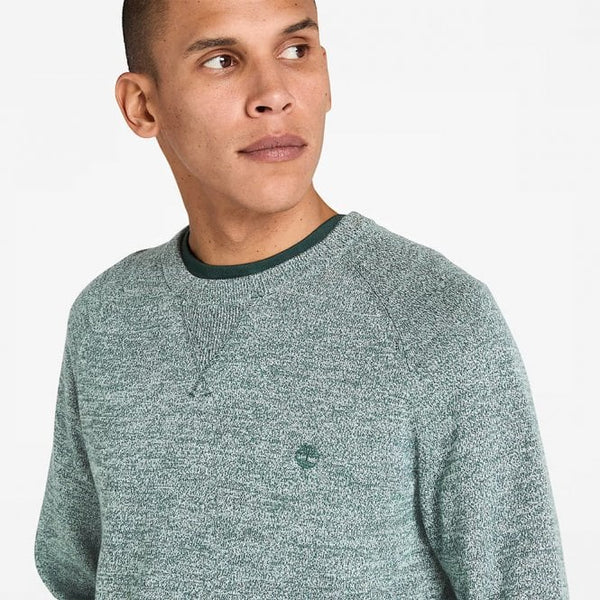 Mens Williams River Cotton Raglan Sleeve Crewneck Sweatshirt