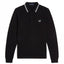 Mens M3636 Twin Tipped Long Sleeve Polo Shirt