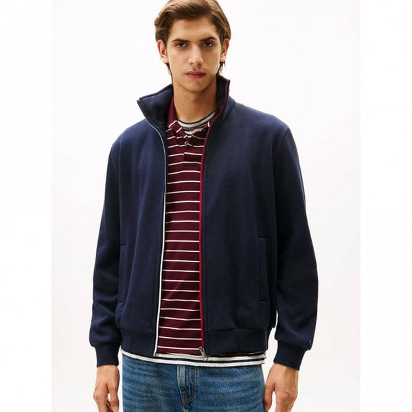 Mens Signature Tape Full-Zip Sweatshirt