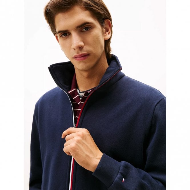Mens Signature Tape Full-Zip Sweatshirt