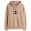 Mens Flag Graphic Drawstring Hoodie