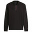 Mens Interlock Zip Long Sleeve Polo Shirt