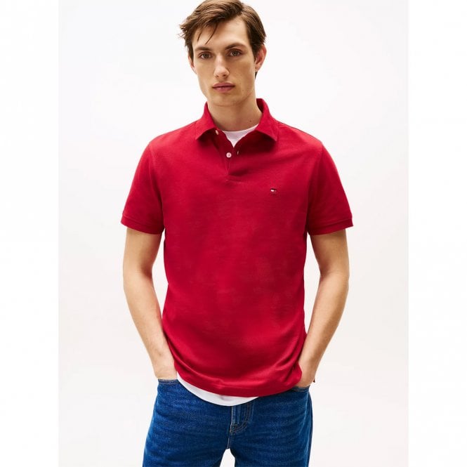 Mens 1985 Regular Fit Pique Polo Shirt Secondary image