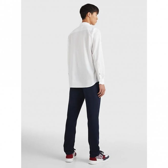 Mens Poplin TH Flex Regular Fit Long Sleeve Shirt