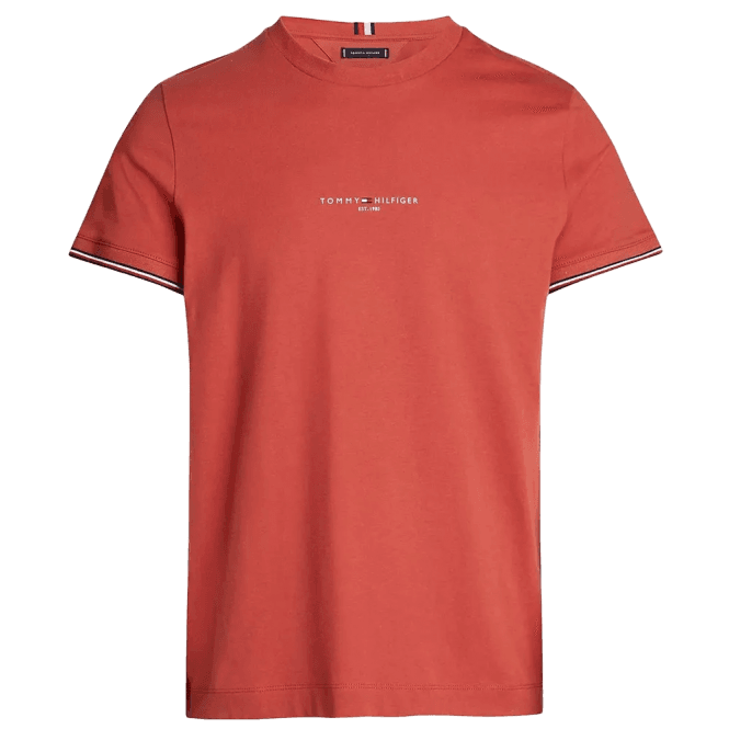 Mens Logo Tipped T-Shirt
