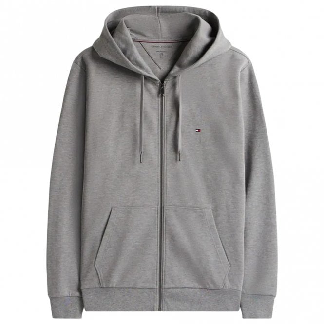 Mens Essential Intechno Full-Zip Hooded Sweatshirt