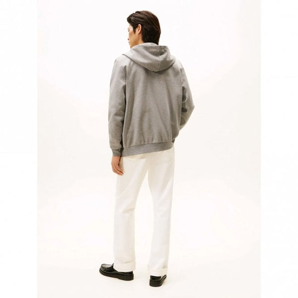 Mens Essential Intechno Full-Zip Hooded Sweatshirt