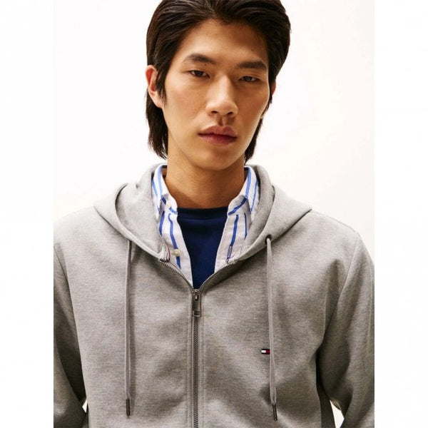 Mens Essential Intechno Full-Zip Hooded Sweatshirt