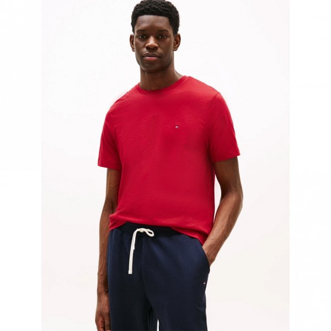 Mens Flag Embroidery T-Shirt
