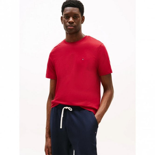 Mens Flag Embroidery T-Shirt