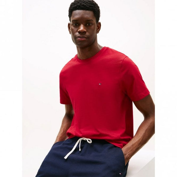 Mens Flag Embroidery T-Shirt