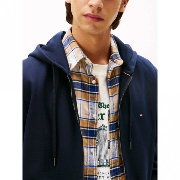 Mens Essential Intechno Full-Zip Hooded Sweatshirt