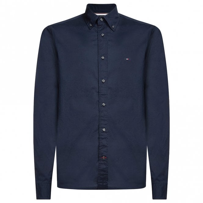 Mens Poplin TH Flex Regular Fit Long Sleeve Shirt Main image