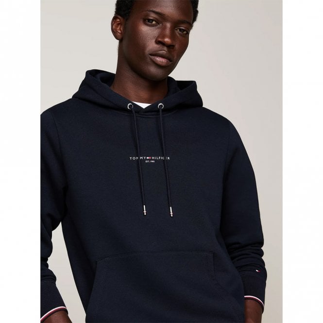 Mens Signature Tipped Fleece Hoodie