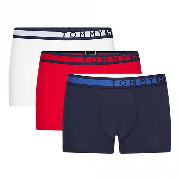Mens 3-Pack Statement Waistband Boxer Shorts