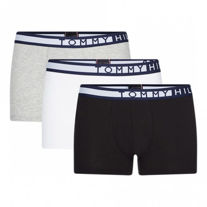Mens 3-Pack Statement Waistband Boxer Shorts