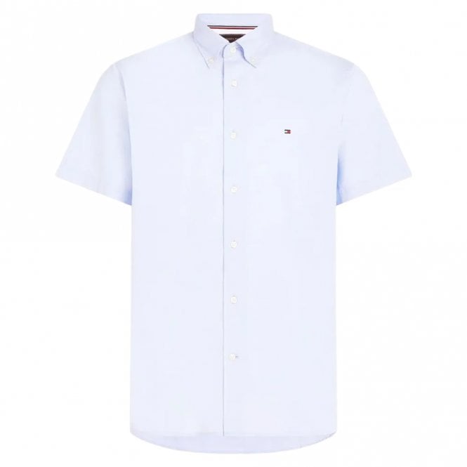 Mens TH Flex Poplin Short Sleeve Shirt Main image