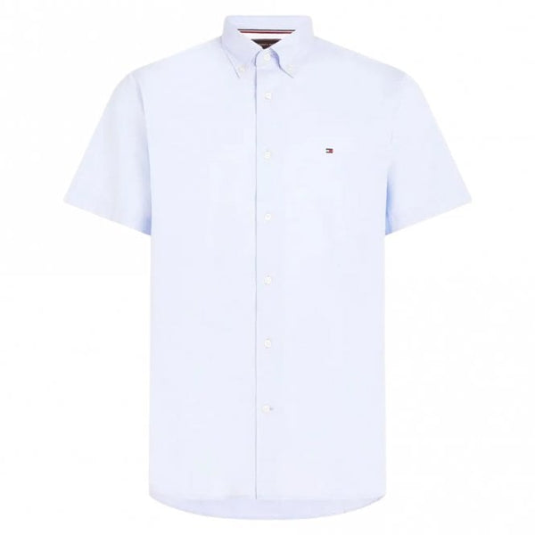 Mens TH Flex Poplin Short Sleeve Shirt