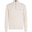 Mens Spring Grid Zip Mock
