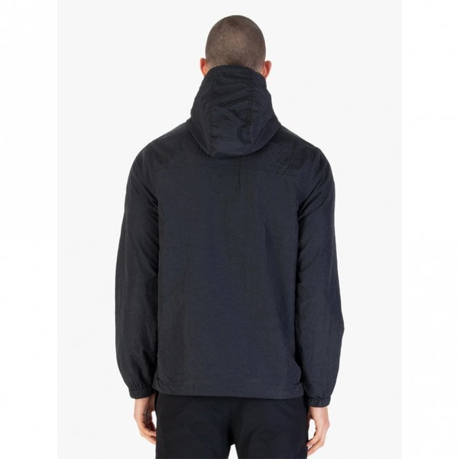Mens Denver Crinkled Nylon Hooded Jacket