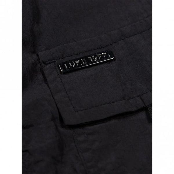 Mens Denver Crinkled Nylon Hooded Jacket
