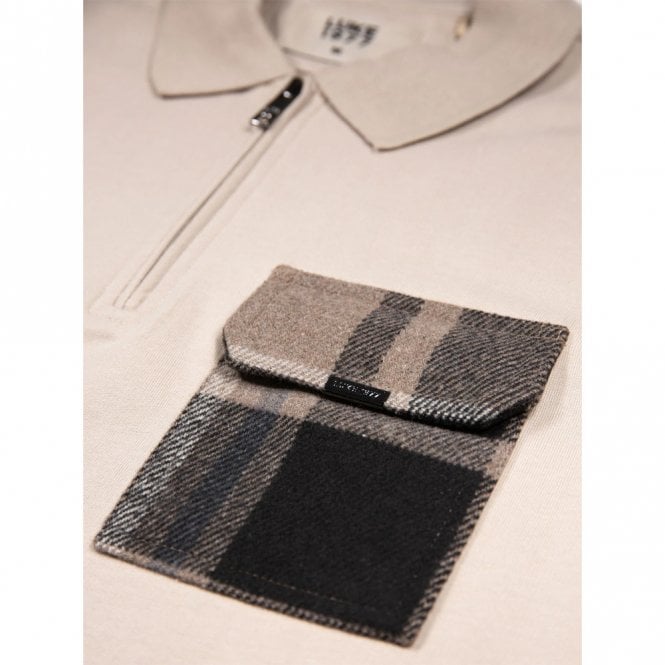 Mens Magna Polo with Check Pocket