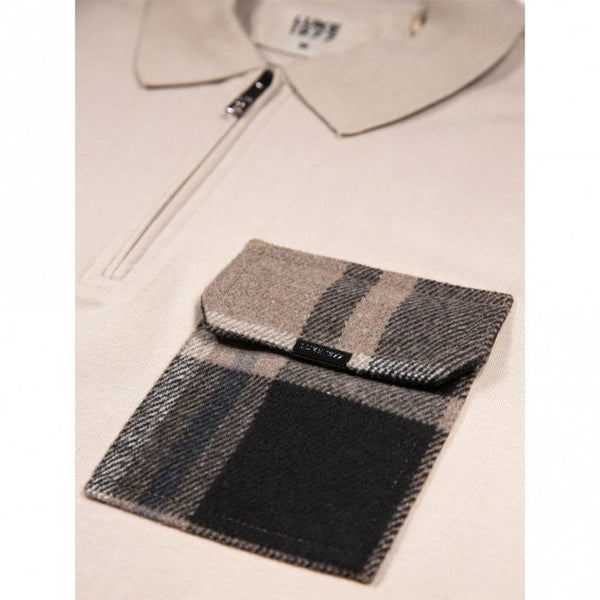 Mens Magna Polo with Check Pocket