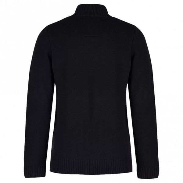 Mens Denmark Chunky Knit Funnel Neck Cardigan
