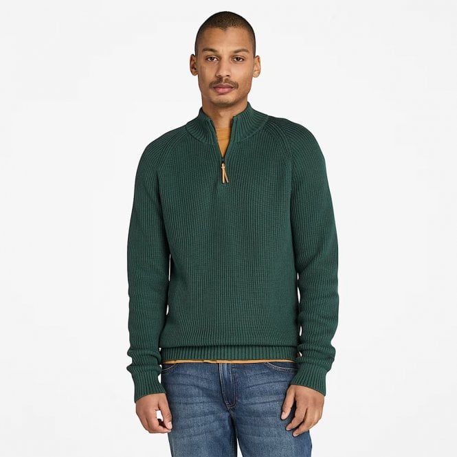 Mens Williams River Textured 1/4 Zip