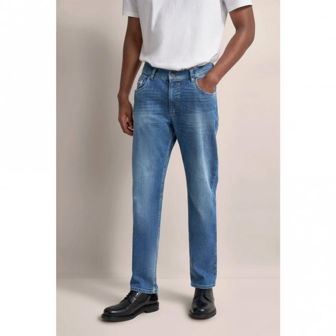 Mens Modern Fit Light Wash Jeans