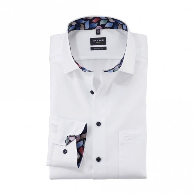 Mens Luxor Modern Fit Extra Long Sleeve Shirt