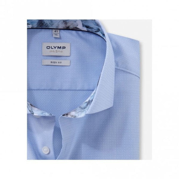 Mens Level 5 Body Fit Long Sleeve Shirt