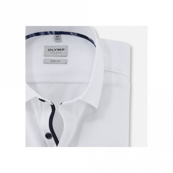 Mens Level 5 Body Fit Long Sleeve Shirt