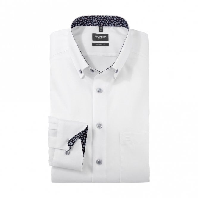 Mens Luxor Modern Fit Long Sleeve Shirt
