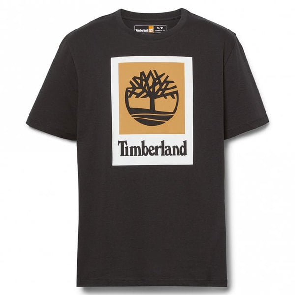Mens Square Stack Logo T-Shirt