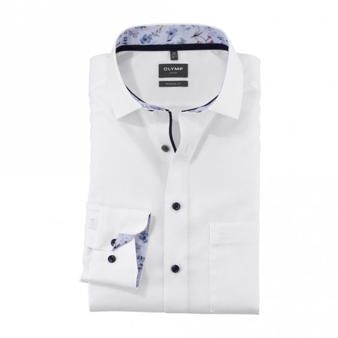 Mens Luxor Modern Fit Long Sleeve Shirt