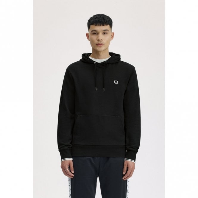 Mens Tipped Hooded Sweatshirt