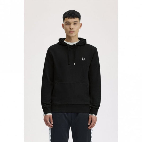 Mens Tipped Hooded Sweatshirt
