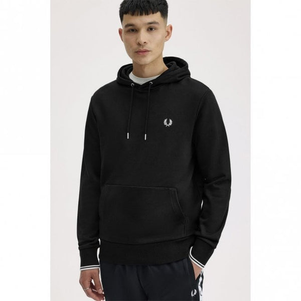 Mens Tipped Hooded Sweatshirt