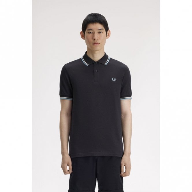 Mens M3600 Twin Tipped Polo Shirt Secondary image
