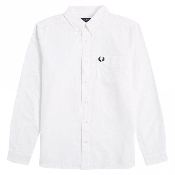 Mens Long Sleeve Oxford Shirt