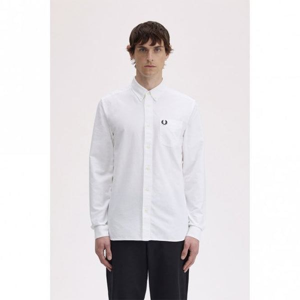 Mens Long Sleeve Oxford Shirt